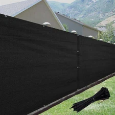 4' 5' 6' 8' Fence Privacy Screen Windscreen Cover Fabric Shade Tarp Netting Mesh