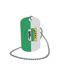 Dog Tag Flag Bunting Mid Beaverach Dog Tag Aluminium 30 x 50mm