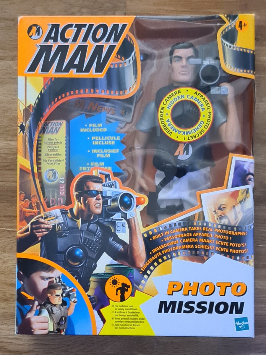 Vintage 1998 Hasbro ACTION MAN PHOTO MISSION NOS UNOPENED | eBay