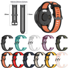 18mm/20mm/22mm Silicone Watch Band Strap for Garmin Forerunner 255S 265S/Venu 3S