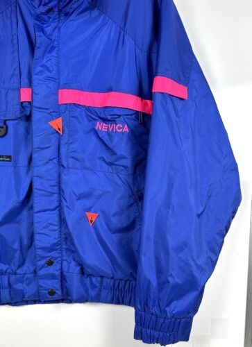 Nevica Ski Suit Mens Snowsuit Snow Jacket: 42 Pants: 46 Blue & Pink - Picture 10 of 24