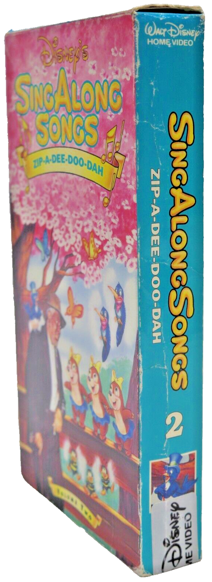 Disney Sing Along Songs Song of the South Zip-A-Dee-Doo-Dah Volume