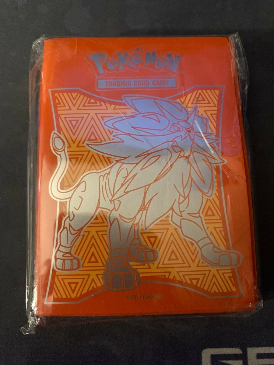 Pokemon Solgaleo Card Sleeves 65Ct New Pokemon Solgaleo Card Sleeves 65Ct New