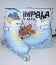 impala inline skates Blue and yellow Size 10 Never worn