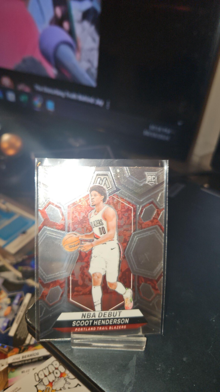 2023-24 Panini Mosaic NBA Debut Scoot Henderson No. 255