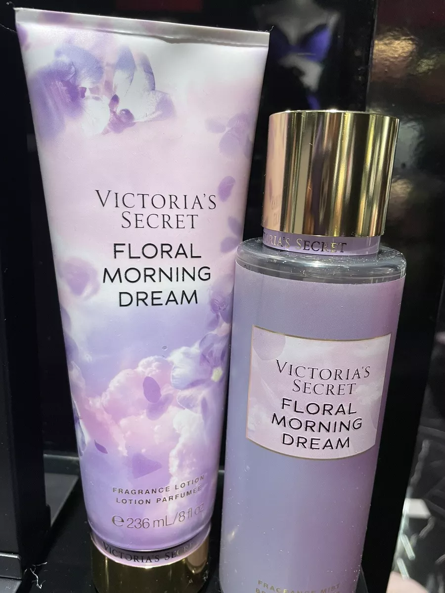 2 PCS SET VICTORIA'S SECRET “FLORAL MORNING DREAMS” FRAGRANCE BODY