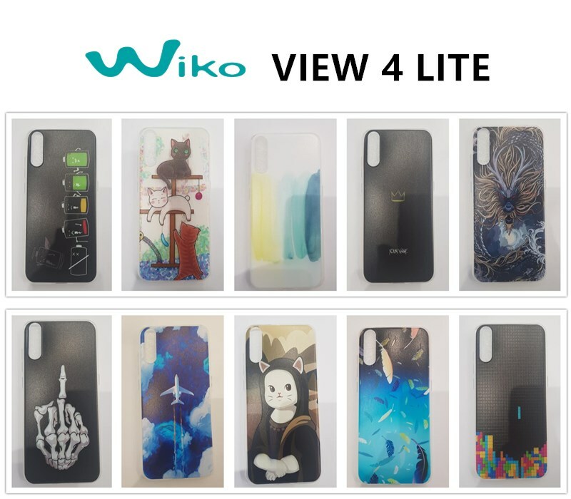 Custodia Flip Wiko View 3 Lite In Pelle PU – Con Porta Carte E Finestra – Chiusura Magnetica – Viola