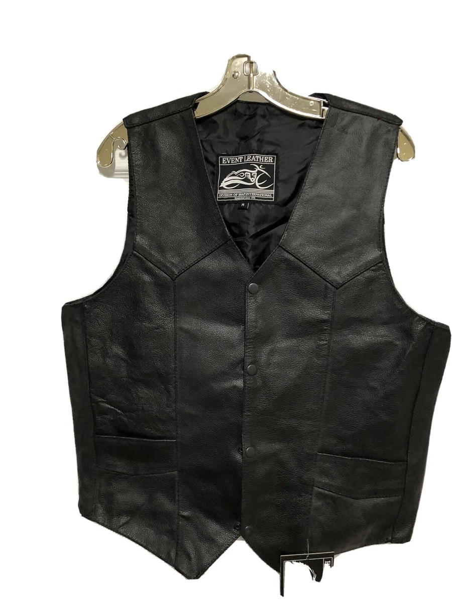 Event clearance leather vest