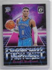 2018-19 Optic Express Lane Pink Prizm- Russell Westbrook /25 OKC Thunder Rare