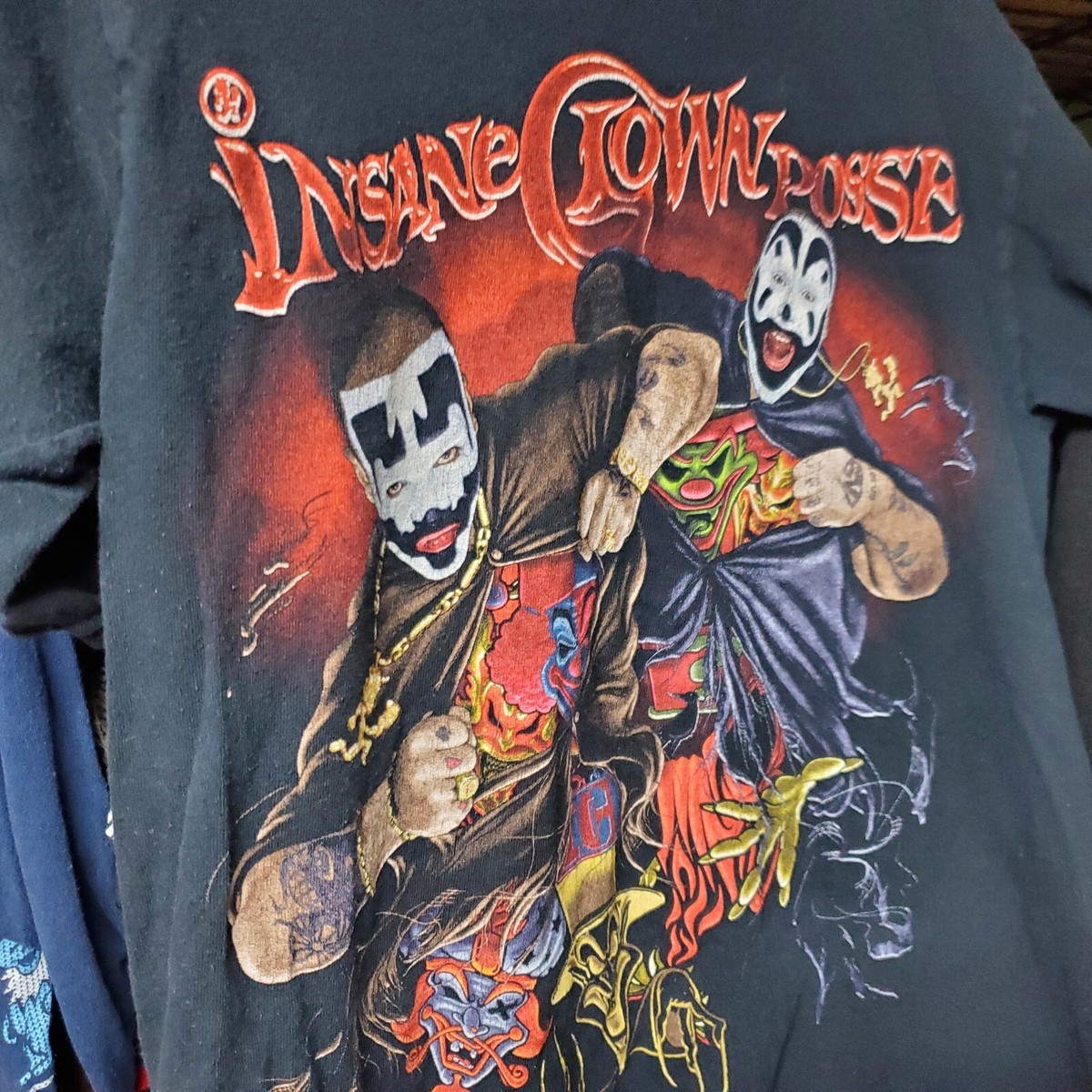 Vintage 2003 Insane Clown Posse Double Sided Graphic Rap