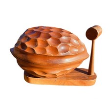 Vintage Extra Large Walnut Shape Nut Bowl,Nutcracker Nut Picks