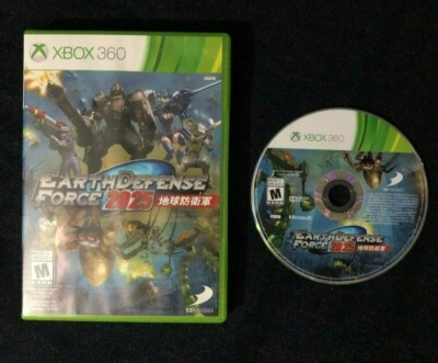 EarthDefenceForce 2025 xbox360 Backward Compatibility Tested