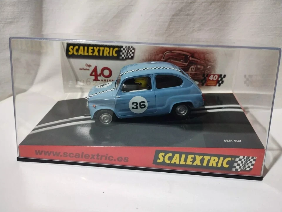acn SCALEXTRIC EDL2 SEAT 600 FIAT ABARTH 1962/2002 6904 - Imagen 3 de 4