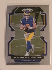 2021 Panini Prizm Matthew Stafford Base #67 Los Angeles Rams SUPERBOWL CHAMPION!