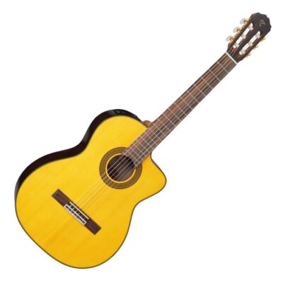 Takamine GC5CE-NAT G-Series Acoustic Electric Classical Guitar in Natural Finish