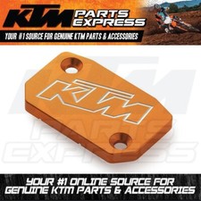 New Ktm Orange Aluminum Brembo Front Brake Clutch Reservoir Cover Sxs05450210