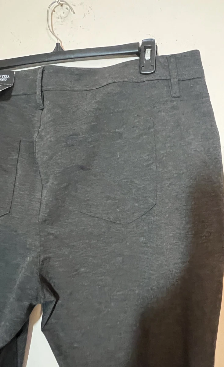 Simply Vera Vera Wang New 2X Skinny High Rise Gray Ponte Polished Twill  Pants | eBay
