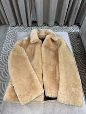 Whistles Goat Shearling Jacket M-l Women’s