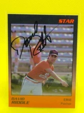 David Riddle 1989 Star #21 PERSONAL AUTOGRAPH