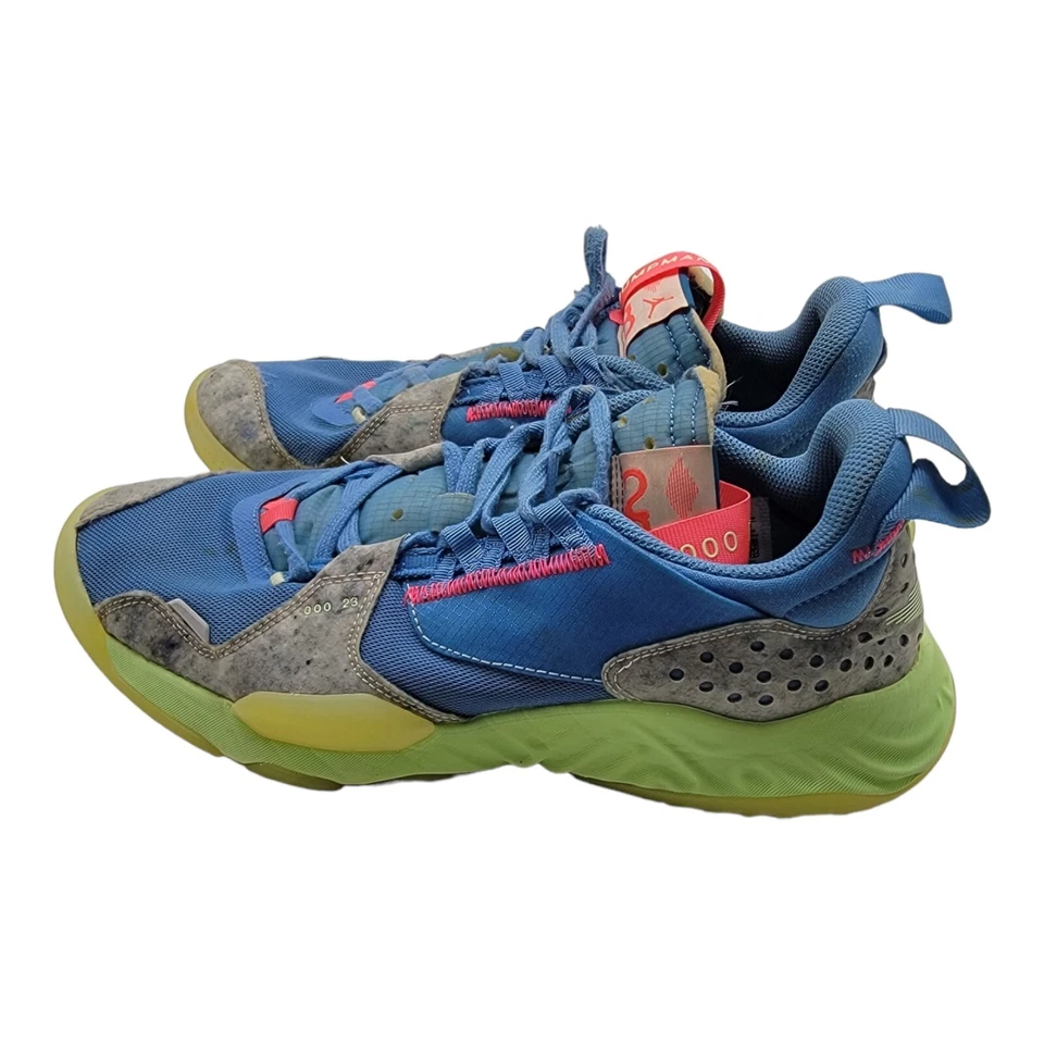 Tênis Nike masculino 10 Jordan Delta Grind azul além academia de basquete 2020 CZ7898-400 - Imagem 4 de 4