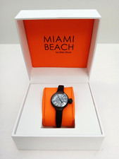 Miami Beach Art Deco By Glam Rock Black Women’s Watch MBD27025
