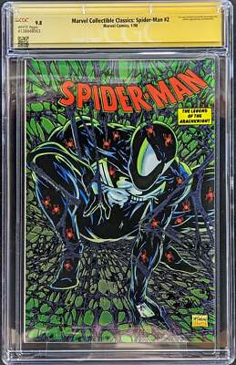 Marvel Collectible Classics Spider-Man #2 Signed Todd McFarlane