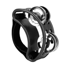 Foot Tambourine Percussion Musical Instrument with 4 Pairs of Metal N3Z5