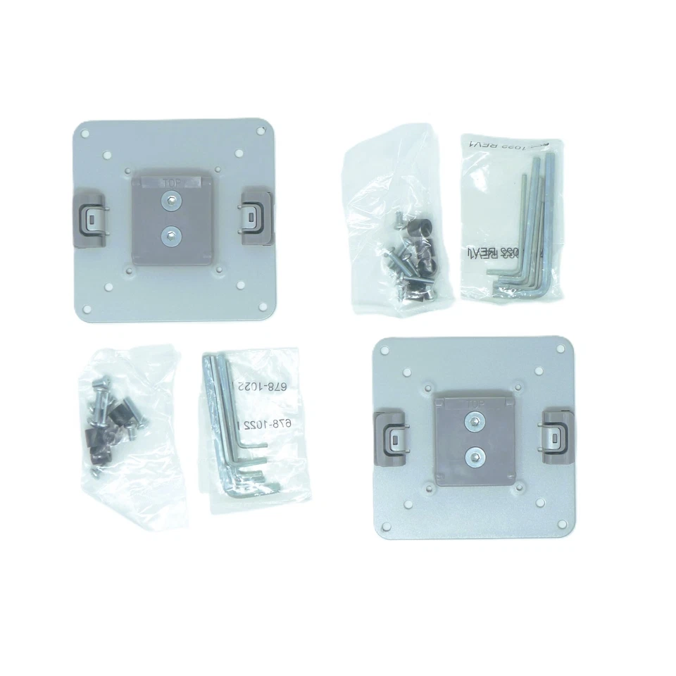 Humanscale VESA Mounting Plate NEW 2 Pack 1214A w/ Mount Kit 100mm 75mm Pattern - Image 2 of 2