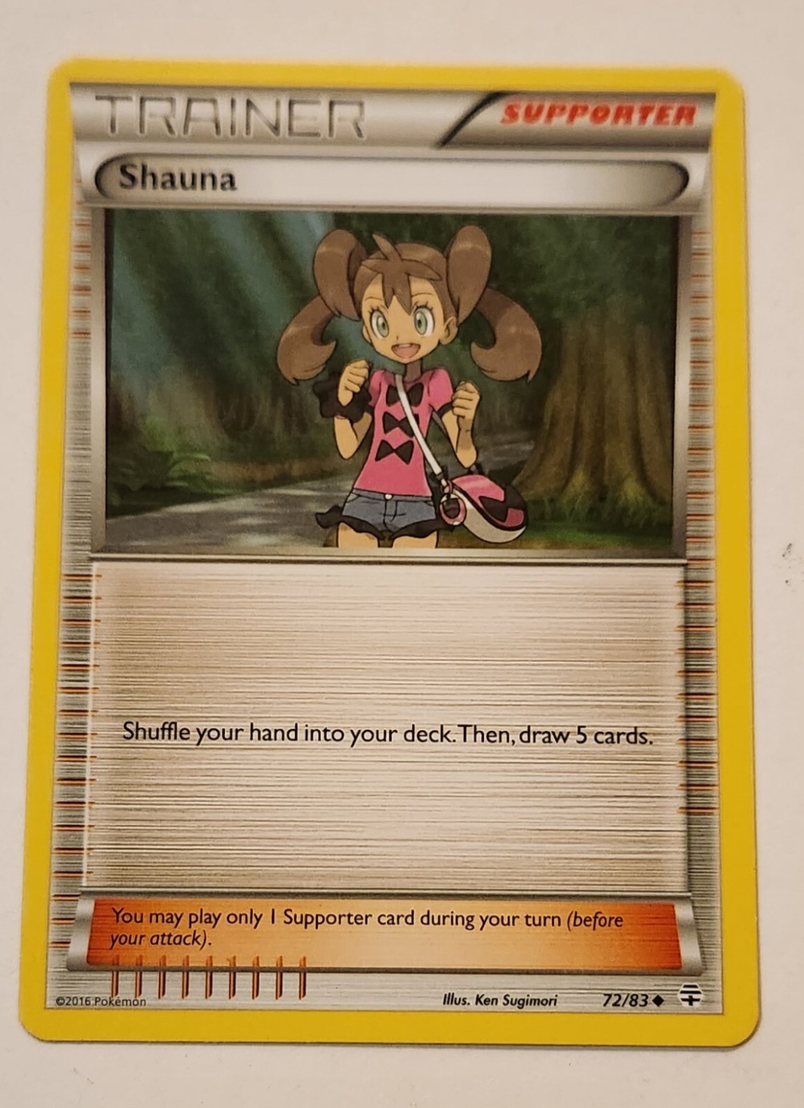 Shauna Generations Series Pokemon Card 72/83 NM/M Condition