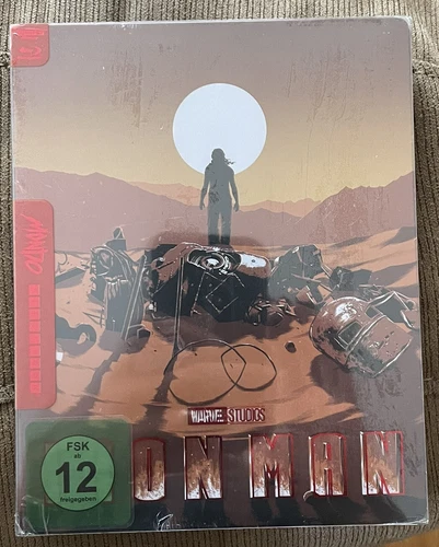 Iron Man 4K UHD/Blu-Ray Steelbook Mondo #44 Region Free Marvel New IN HAND