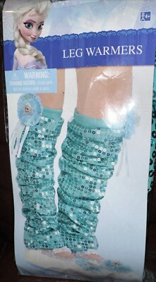 Disney Frozen Elsa Child Leg Warmers 1 Pair 4-6 / Halloween Princess Costume