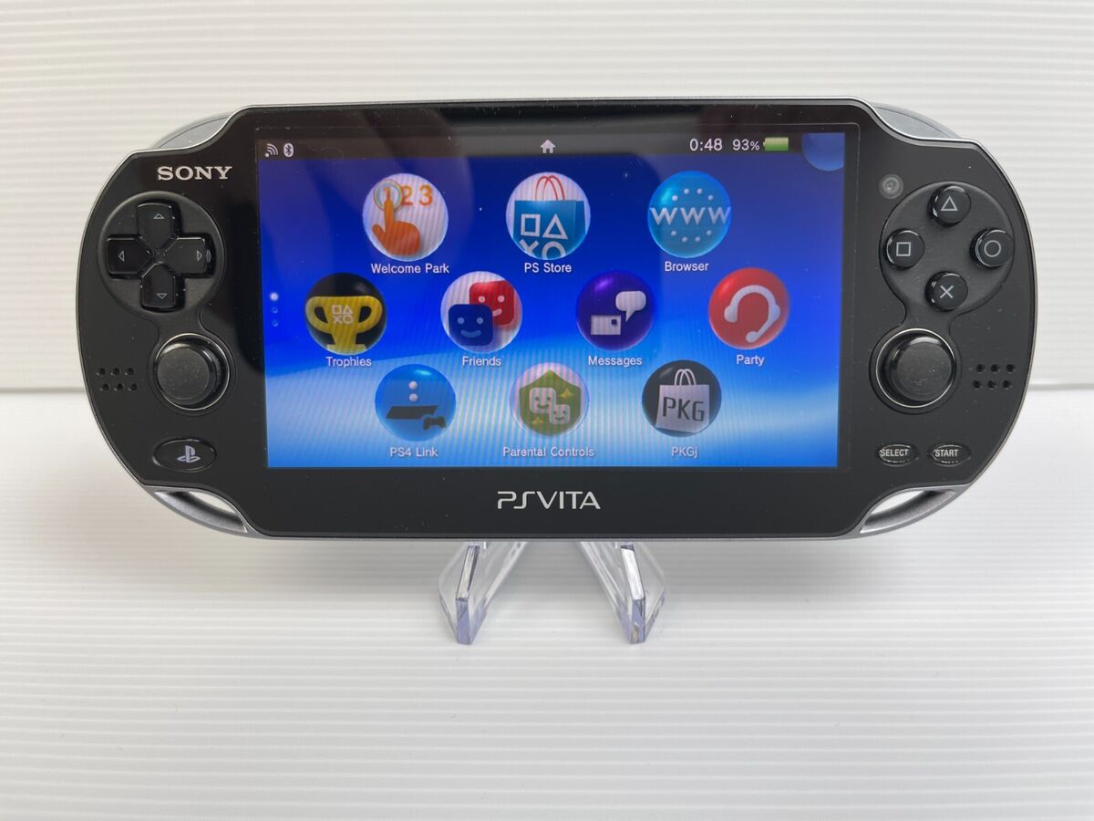 PS Vita OLED PCH-1000 FW 3.65 Firmware 128GB Sony PlayStation Console  Cleaned