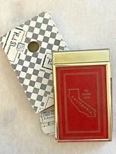 VINTAGE 60s PARK SHERMAN MEMO PAD CALIFORNIA SOUVENIR FLIP TOPMAGNETIC PENCIL