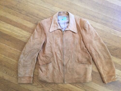 Vtg levi suede leather - Gem