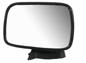 86-93 Mazda Pickup Truck Chrome Manual Rear View Door Mirror Left Driver Side LH