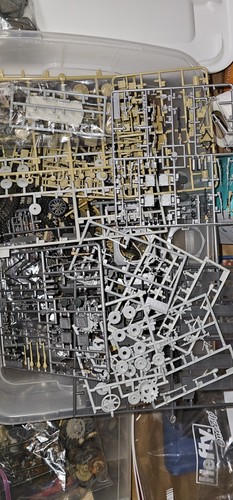WWII Lot 1:35 Scale Soldier tank vehicle spare parts bins diorama scratch build - Picture 5 of 14