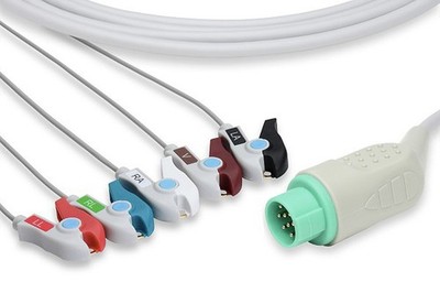 Replacement For ARROW C2598P0 DIRECT-CONNECT ECG CABLES