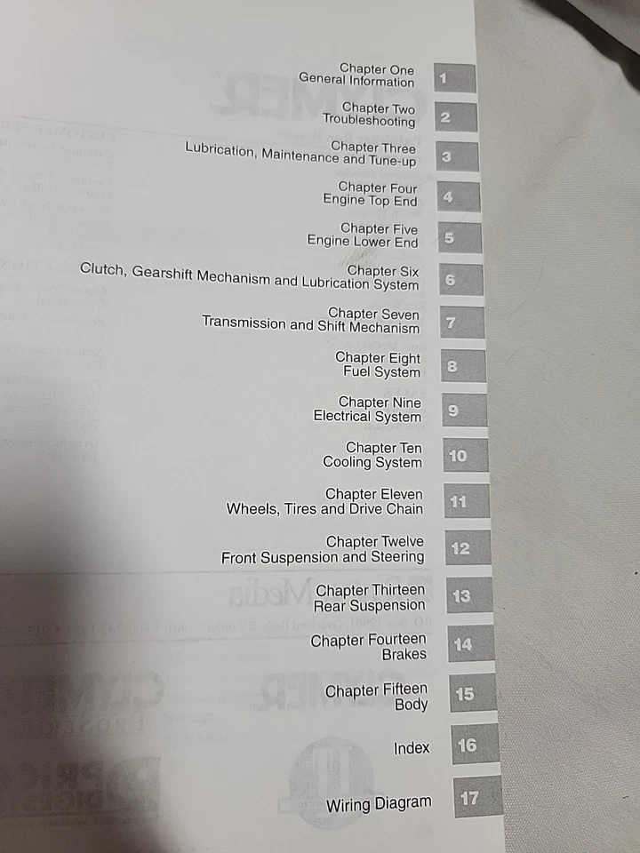 2008 2009 Clymer Kawasaki KLR650 Service Repair & Maintenance Manual M240 - Image 2 of 4