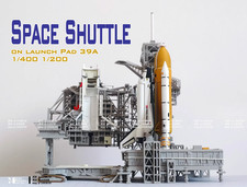 1/400 1/200 Space Shuttle on Launch PAD 3D Pr...