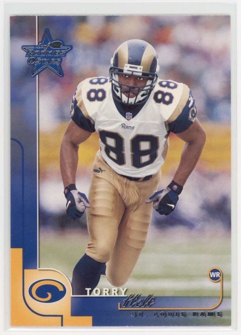 2000 Leaf Rookies & Stars #84 Torry Holt St. Louis Rams