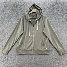 Vuori Jacket Womens Medium Green Halo Performance 2.0 Hoodie Congressional Golf