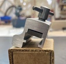 (2) Vintage “Jiffy / Stop” Wood Working Miter Saw Stop-Block, Metal, NEW IN BOX!