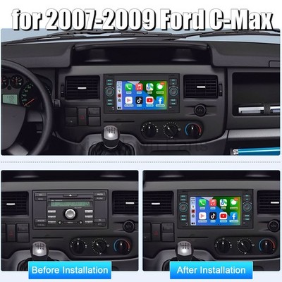4+64G Android13 GPS Navigation For Ford Kuga MK1 2008-2012 WIFI Bluetooth