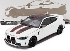 Minichamps BMW 4-SERIES M4 CSL (G82) 2023 WHITE in 1/18 Scale New Release!