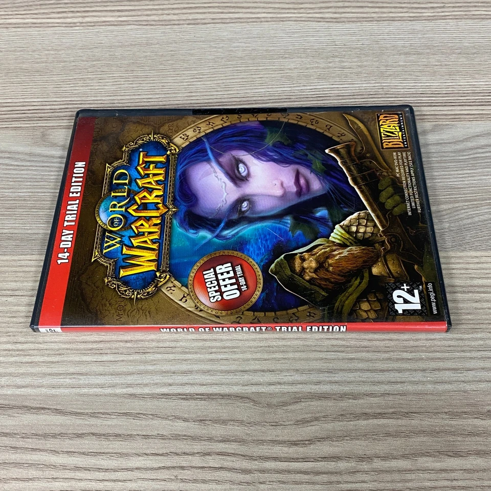 WORLD OF WARCRAFT TRIAL EDITION PC MAC DVD-ROM ONLINE ROLE-PLAYING COMPUTER GAME - Image 4 of 4