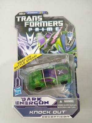 Hasbro Transformers Prime Dark Energon Decepticon Knock Out New Sealed 2012