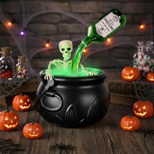 Halloween DIY Floating Potion Set with Witches Cauldron and Mist Skeleton Hocus
