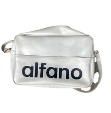 Vintage alfano sports bag Duffel Sports Gym Carry Bag - Italian Sport white rare