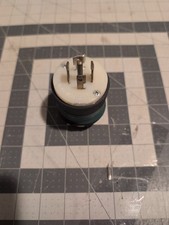 Hubbell HBL2511 NEMA L15-20P 20A 250V 3 Phase Twist Lock Plug Made in USA