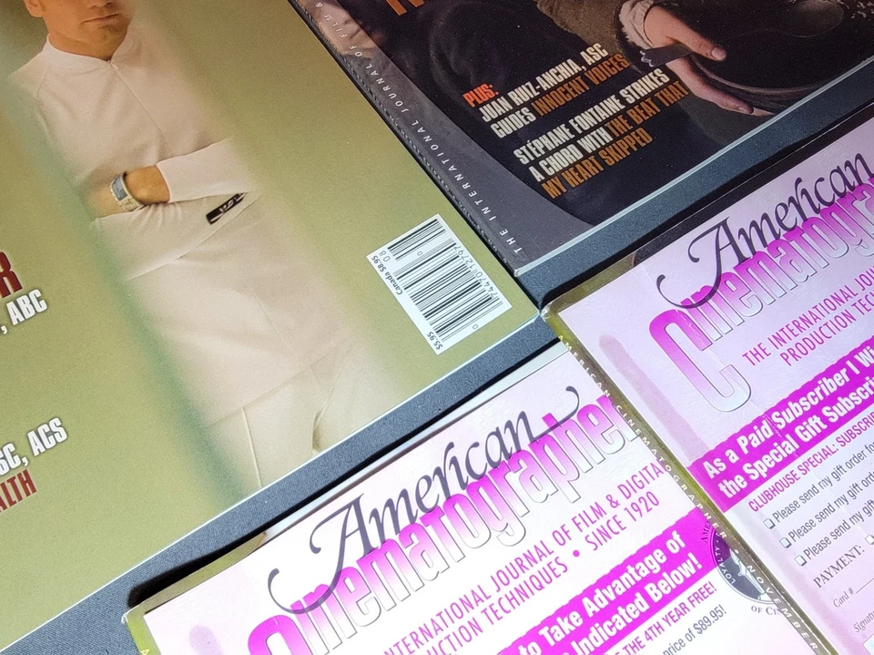 American Cinematographer 2005 Lot (6) Island Jarhead King Kong Geisha + VG EX Foto 2 de 4